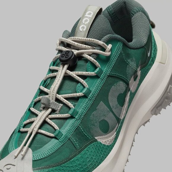 Nike ACG Mountain Fly 2 Low Size 12.5 Men Running Shoe Green Grey DV7903-300 NEW - Picture 7 of 9